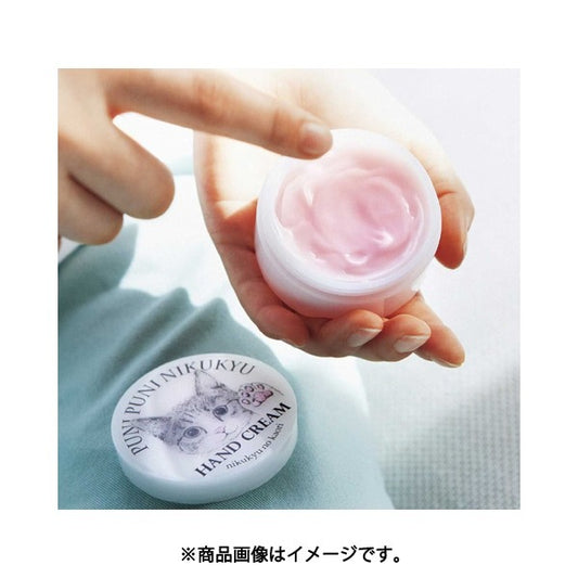 フェリシモ プニプニ肉球の香りハンドクリーム ピンク