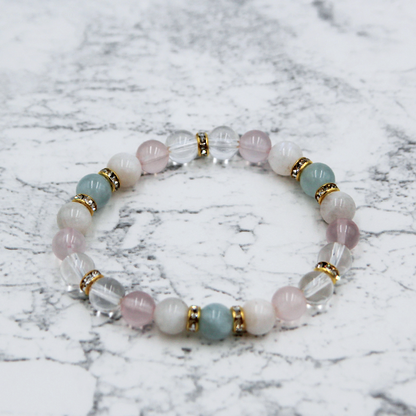 【一色愛 監修商品】[予約販売] 月と水の浄化ブレスレット【送料無料】