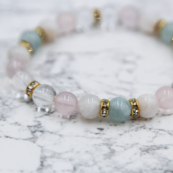 【一色愛 監修商品】[予約販売] 月と水の浄化ブレスレット【送料無料】