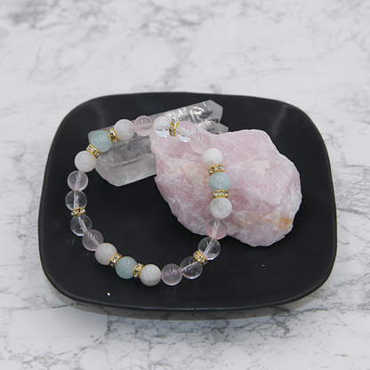 【一色愛 監修商品】[予約販売] 月と水の浄化ブレスレット【送料無料】